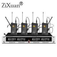 2019 NEW ZX-8416-E SP4 - SKM9000 19" Rack Mountable UHF Wireless Microphones System conference home Karaoke handheld microphone