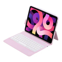 Soft Case For iPad Pro Air 4 With Keyboard Bluetooth-compatible Keyboard For iPad Pro11 2018 2020 2021 Stand Cover With Pen Slot