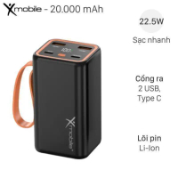 SDP 20000mAh Type C PD QC 3.0 22.5W Xmobile YM-672 (Like New)