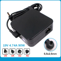 19V 4.74A 90w 5.5*2.5mm Laptop AC Power Adapter Charger For Asus EXA1202YH K550D X750JA-DB71 PA-1900-42 PA-1900-30