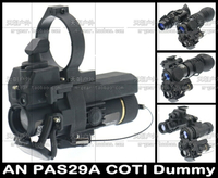 美式PVS15 18 31戰術夜視頭盔夜視儀用PAS29熱能成像模塊純模型