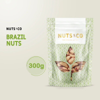 Nuts & Co Brazil Nut (Raw) 300g Kacang Brasil Halal Healthy Sneck
