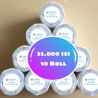 Kertas Kasir Struk Paper Roll 58x40mm Thermal POS Receipt Printer Aluminium