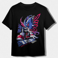 T-Shirt Sonic - Sonic 1991 - Kaos Distro 100% Katun - Kain Combed 24s - Unisex Pria Wanita Dewasa -
