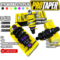 STOK SEMULA!!PROTAPER GT2 /GT4 / PT1 MONOSHOCK 200MM 203MM 205MM PENYERAP KEJUTAN LC135 V1-V8 Y15ZR