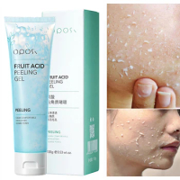 Fruit Acid Exfoliation Exfoliating Peeling Gel Facial Scrub Deep Clean Acne Blackhead Cleanser Whitening Oil Control Skin Care