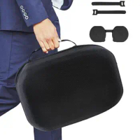 Portable Suitcase VR Accessories Dual Zippers Storage Bag Vr Handle Travel Carrying Case Compatible For PlayStation VR 2
