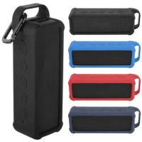 Portable Speaker Protective Case Anti-slip Shockproof Speaker Carrying Case Soft Durable for Anker Soundcore 2