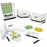 Wordle The Party Game for 2-4 Players Wordle Board Game Inspired by New York Times Games for Ages 14+ Word Games Card Game