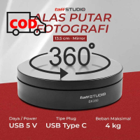 Alas Putar Fotografi Meja Display Rotasi Produk Menarik untuk Jam Tangan dan Parfum Dapat Diatur Kec
