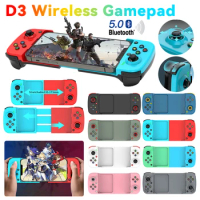 D3 Wireless Bluetooth Stretchable Gaming Controller For Mobile Phones Android PC Gamepad Joystick Game Control for PUBG/PS4/PS5