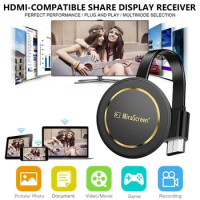 G14 2.4G/5G Wireless WiFi Display Dongle Adapter 4K HDMI-compatible Audio Video Sharing Receiver For IPhone Android Device