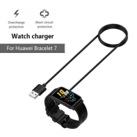 1M USB Charging Cable for Huawei Band 7/Band 6/Honor Band 6/6 Pro/Huawei Watch Fit/ ES Smart Watch Charger Cord USB Power Adater