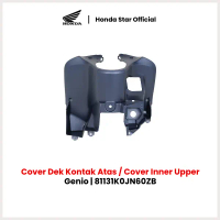 Scoopy eSP K2F - Honda Ori Cover Dek Kontak Atas / Cover Inner Upper - Blue Matte - 81131K0JN60ZB
