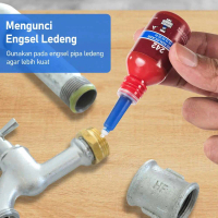 Lem Baut Multifungsi TaffGUARD Blue Threadlocker Anaerobic Glue 10ml - 242