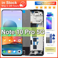 6.6''for Xiaomi Redmi Note 10 Pro 5G lcd display Touch Panel Screen Digitizer Replace For Redmi note 10Pro Display China version
