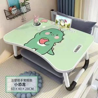 懶人行動式摺疊床上書桌多功能電腦桌宿舍辦公學習桌