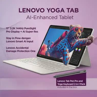 Lenovo Yoga Tab - 12/256GB - Tablet Android AI - 11.1" 3.2K 144Hz - Snapdragon 8 Gen 3 - 8860mAh Bat