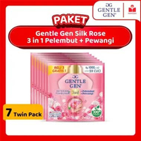 Deterjen Gentle Gen Silk Rose Twinpack Sachet