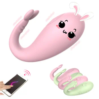 8 Frequency Silicone APP USB Charging Vibrators G-spot Massage Wireless Remote Control Monster Pub Vibrator Sex Toys for Women