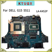LA-K452P Motherboard.For DELL G15 5511 Laptop Motherboard, With I7-11800H CPU and RTX3060-GPU.notebook,100% test OK