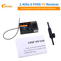 Corona C4SF-HV for Futaba FHSS / S-FHSS Mode Protocol with SBUS OutPut 4PM 3PV 7PX T14SG T8J T10J 4PX RC Car Receiver