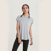 ใหม่3สี Lulu YOGA เสื้อยืดเสื้อกีฬาผู้หญิงเสื้อยืดหลวม t895สำหรับวิ่ง/โยคะ/กีฬา/ฟิตเนส