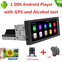 NEW 1Din Android 10.1 Car Radio Multimedia Video Player Auto Stereo GPS map mirror link Apple/Androi