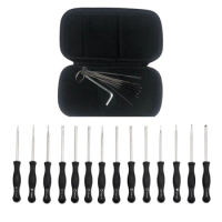 14Pc Carburetor Adjustment Screwdriver Tool Kit for Poulan STHIL Echo String Trimmer Weedeater Chainsaw for 2-Cycle Small Engine
