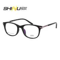 SHINU Women progressive multifocal reading glasses round eyeglasses minus sight glasses for women original tr90 glasses minus up