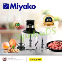 MIYAKO CH208.MA Chopper Penggiling Bumbu Daging 2.0L + 0.8L