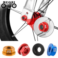 MUQZI Children Bike Nut New 4 Colors Aluminum Alloy M8 Hub Nut Wheel Fixed Bolt Sliding Balance Bicycle