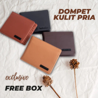 Dompet Kulit Cowok Distro Keren Kekinian Premium Branded Men Wallet Branded