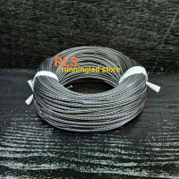 TERMURAH Kabel 2 Jalur AWG 24 2x18 0,12 50 Meter Hitam-Putih