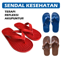 Sandal Refleksi Rematik / Sendal Jepit Kesehatan Akupuntur Duri Kecil / Sandal Duri Halus / Sandal T