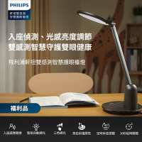 福利品 Philips 飛利浦  66136軒坦雙感測智慧護眼檯燈