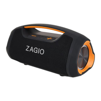 ลำโพงบลูทูท 60 วัตต์ ZAGIO รุ่น ZG-85531 สีดำ - ส้ม