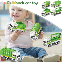 Pull Back Engineering Car Mini Inertia Children's Educational Toys F9M0
