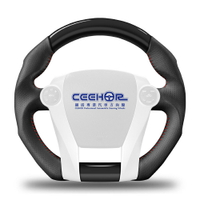 [細活方向盤] 烤漆款 PRIUS C PRIUS α TOYOTA 豐田 變形蟲方向盤