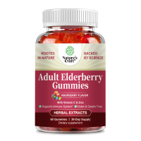 Nature's Craft Adult Elderberry Gummies With Vitamin C & Zinc