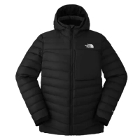 【The North Face】男 1966 超輕防潑水抗風鵝絨連帽保暖外套.夾克.大衣(89ZQ-JK3 宇宙黑)