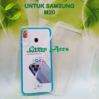 SILIKON ( SAMSUNG M20 ) CASE ANTI CRACK BENING / SOFTCASE / CASING SOFT HP HANDPHONE CASE SAMSUNG M2