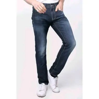 Bombboogie Celana Jeans Pria Slim Fit Series Dark Blue 43SG4B3DL 31