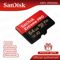 Original SanDisk Extreme Pro microsd UHS-I Memory Card micro SD Card TF Card 95MB/s 16GB 32GB 64GB Class10 U3 cartao de memoria