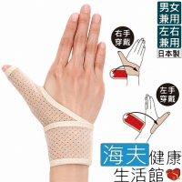 百力肢體裝具 未滅菌 海夫健康 ALPHAX 遠紅外線拇指護腕固定帶 左右兼用/1入 日本製