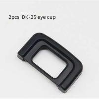 2 Pcs dK-25 DK25 Viewfinder Eyecup Eyepiece For Nikon D3200 D5100 D5200 D5300 D5500 D5600 D5000 D3300 D3100 D3000 DSLR Camera