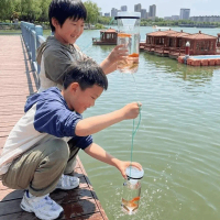 Lồng bùn Nhựa trong suốt Bình bẫy cá Lồng lưới Thùng đựng cá Bình bắt cá Chống trốn thoát Câu cá vui