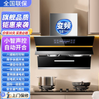 櫻花樹油煙機家用廚房抽油煙機大吸力側吸式雙電機壁掛式吸油煙機-享樂