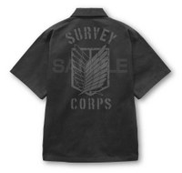 ★萊盛小拳王★預購 25/08 COSPA 進撃的巨人 調查兵團 ver.2.0 灰色工作襯衫M 0608