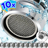 10/1pcs Replaceable Faucet Aerator Stainless Steel Mesh Core Water Saver Faucets Bubbler Splash-proof Filter Kitchen Accessories